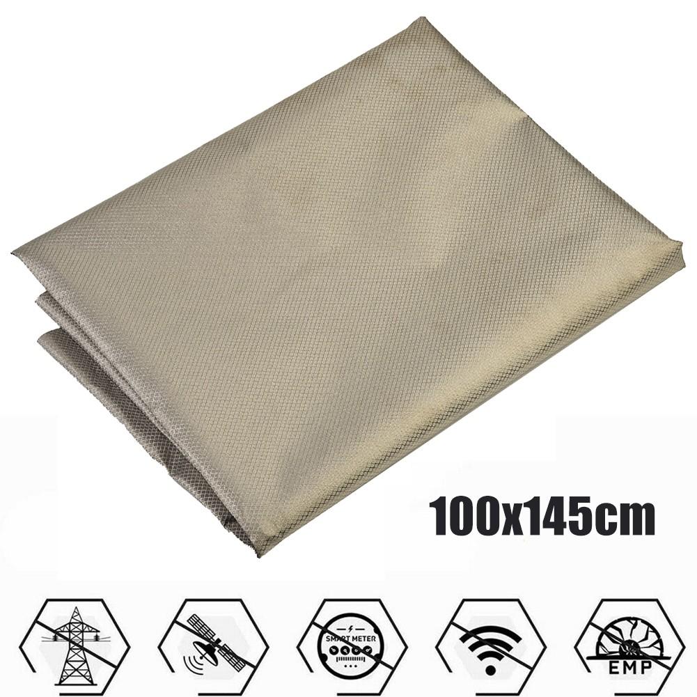 

EMF EMI-RF-RFID Shielding Anti Radiation Protection 5G Wifi Blocking Fabric New