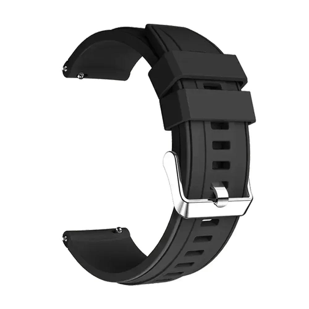 Silikonarmband für Realme Watch S 2 3 Pro 22mm Weiches Smartwatch-Armband Correa für Realme Watch S2 Zweifarbig Damen Herren Uhrenarmbänder