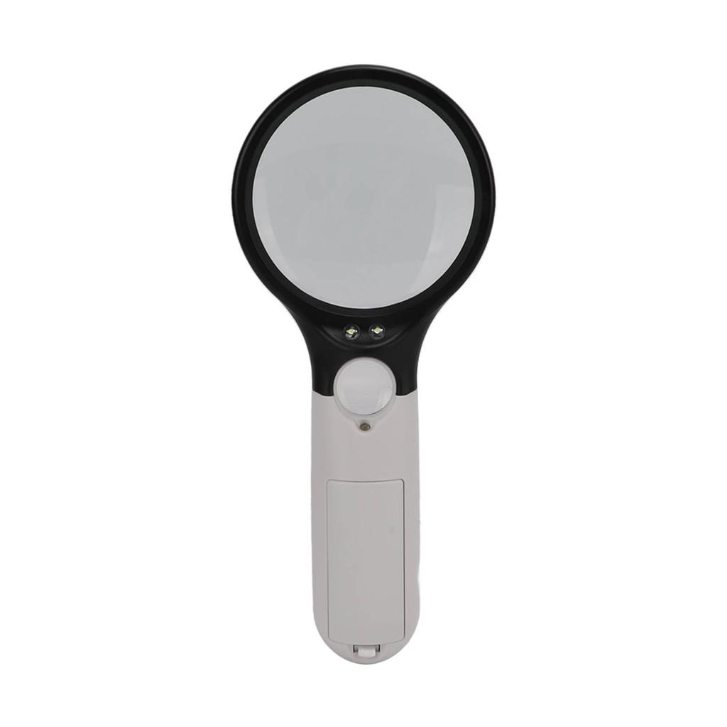 Lighted Magnifying Glass LED Light Acrylic Double Optical Lens High Transparency Portable Magnifying