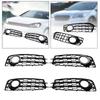 NEW-Front Bumper Fog Light Cover Racing Grille For  A3 Sport 2008-2012 8P0807682M 8P0807681M 8P0807681Q