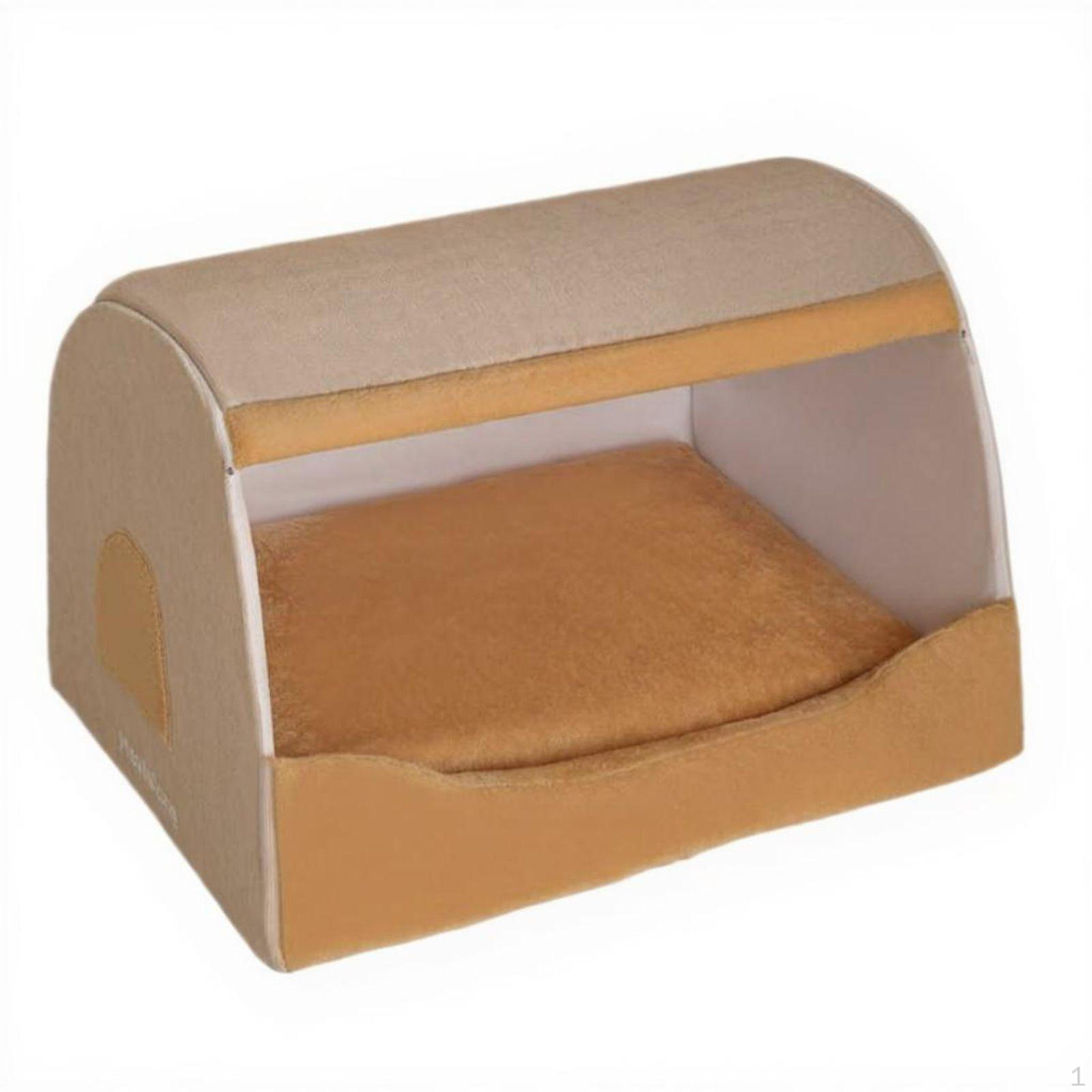 Dog House Bed, Insulated, Removable Cover