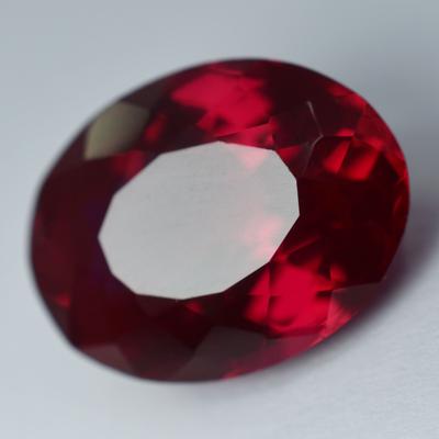 8,40 ct Naturlig Burmesisk RÖD Rubin Oval Form Fläckfri Lös Ädelsten CERTIFIERAD