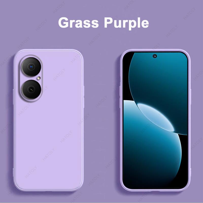 Liquid Silicone Phone Case For Huawei Enjoy 80 Case Cover Soft Funda Back Cover For Huawei Nova Y73 Case Cover