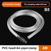Self Tools Gasoline Fuel Siphon Hose Pump Manual Suction Pipe 2M for Car Motorbike Boat Emergency