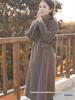 2025 Autumn/Winter Petite Korean Mid-Length Wool Coat