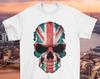 British Skeleton T Shirt - Brit Skull - Skulls - Dark Art