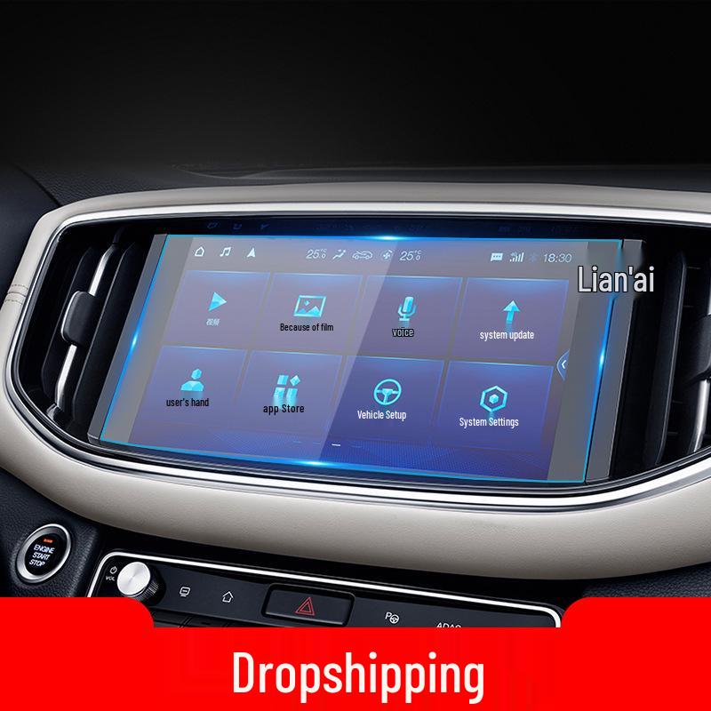 Tempered Film for GAC Trumpchi GS5, GS8, GS3 Navigation & Instrument Panel