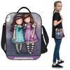 Bolsa de Almuerzo Térmica Santoro Gorjuss para Niños, Nevera Escolar, Fiambrera Térmica, Bolso Tote, Contenedor de Fiambreras a Prueba de Fugas