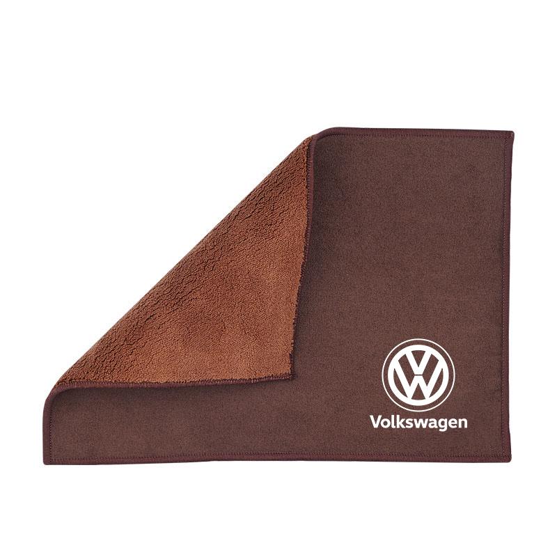 Suede Car Cleaning Towel Soft Brush Car Gap Dust Removal Tool For VW Golf Polo Tiguan Touran Jetta Passat CC T5 GTI Magotan GTD ze3