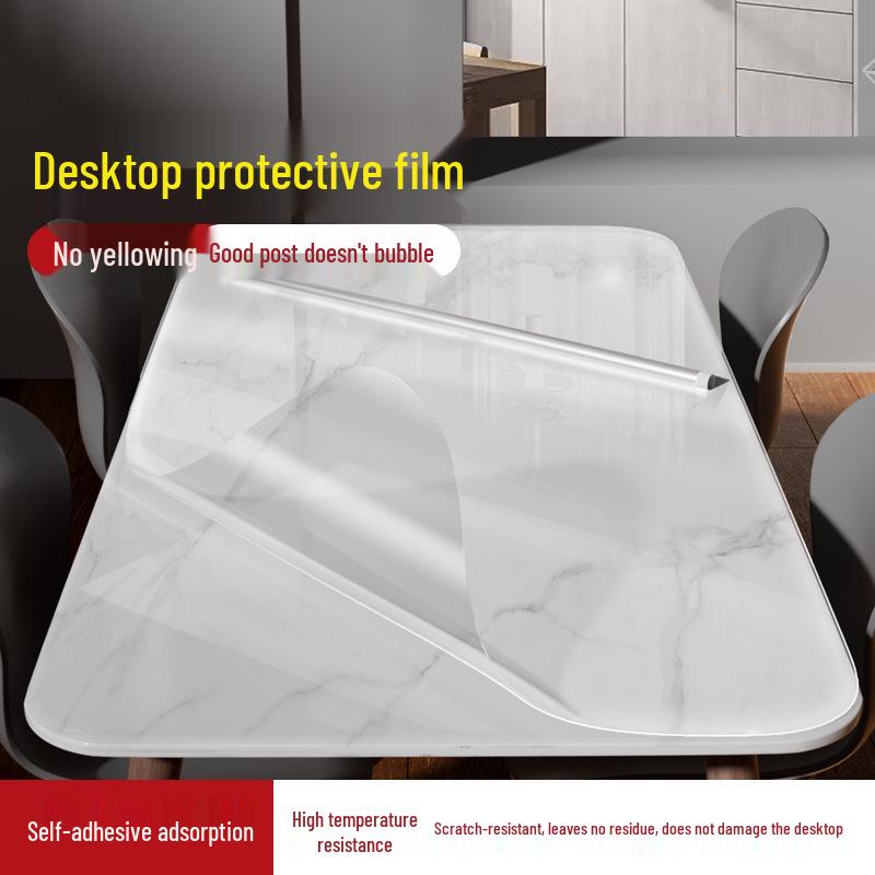 Mickey Mouse Kitchen & Dining Table Oil-Proof Marble Stickers - Self-Adhesive Waterproof Protective Film