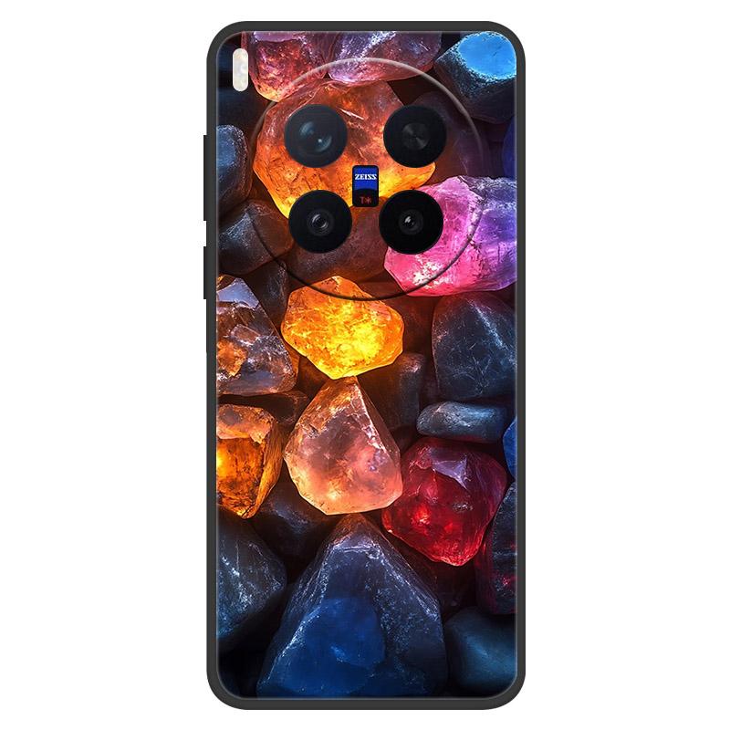For VIVO X300 Pro Case Marble Painted Soft Matte Silicone Back Cover For Vivo X300 Full Protective Phone Shell X 300 X300 PRO