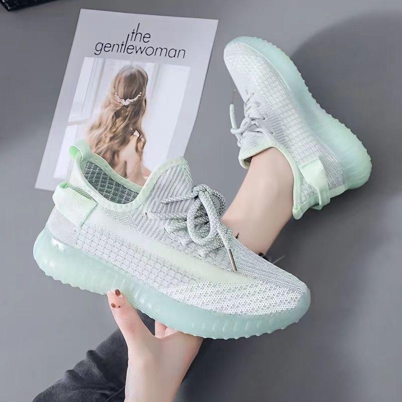 Coconut Shoes Women's Jelly Sole Mesh Versatile Sports and Leisure Shoes for Spring and Autumn
