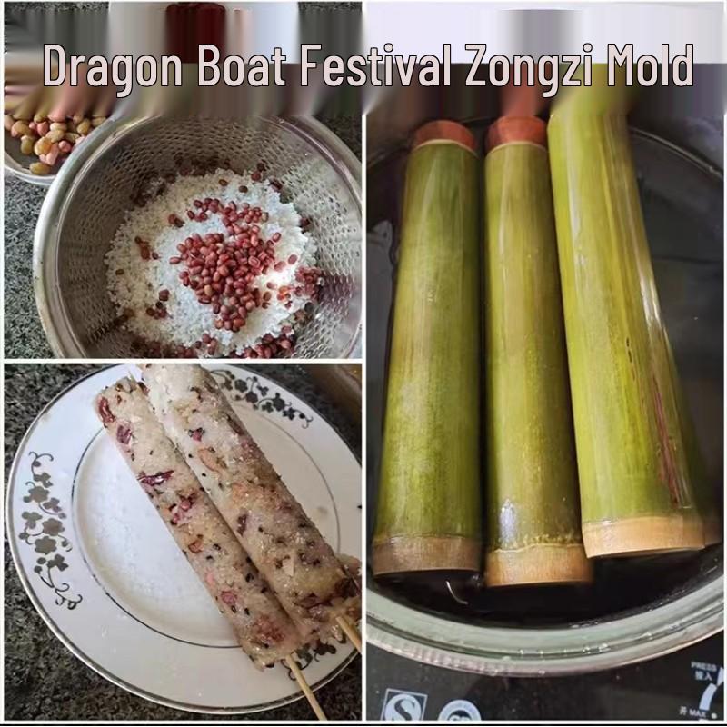 Bamboo Tube Zongzi Mold for Commercial and Home Use