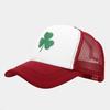 New Fashion Clover Pattern Truck Driver Hat Men's Summer Outdoor Sun Hats Women Breathable Sunscreen Mesh Baseball Cap Tide