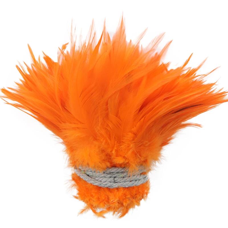 1 Roll Natural Pheasant Feathers for Crafts Jewelry Needlework Decoration Fly Tying Materials Chicken DIY Handicraft Accessories