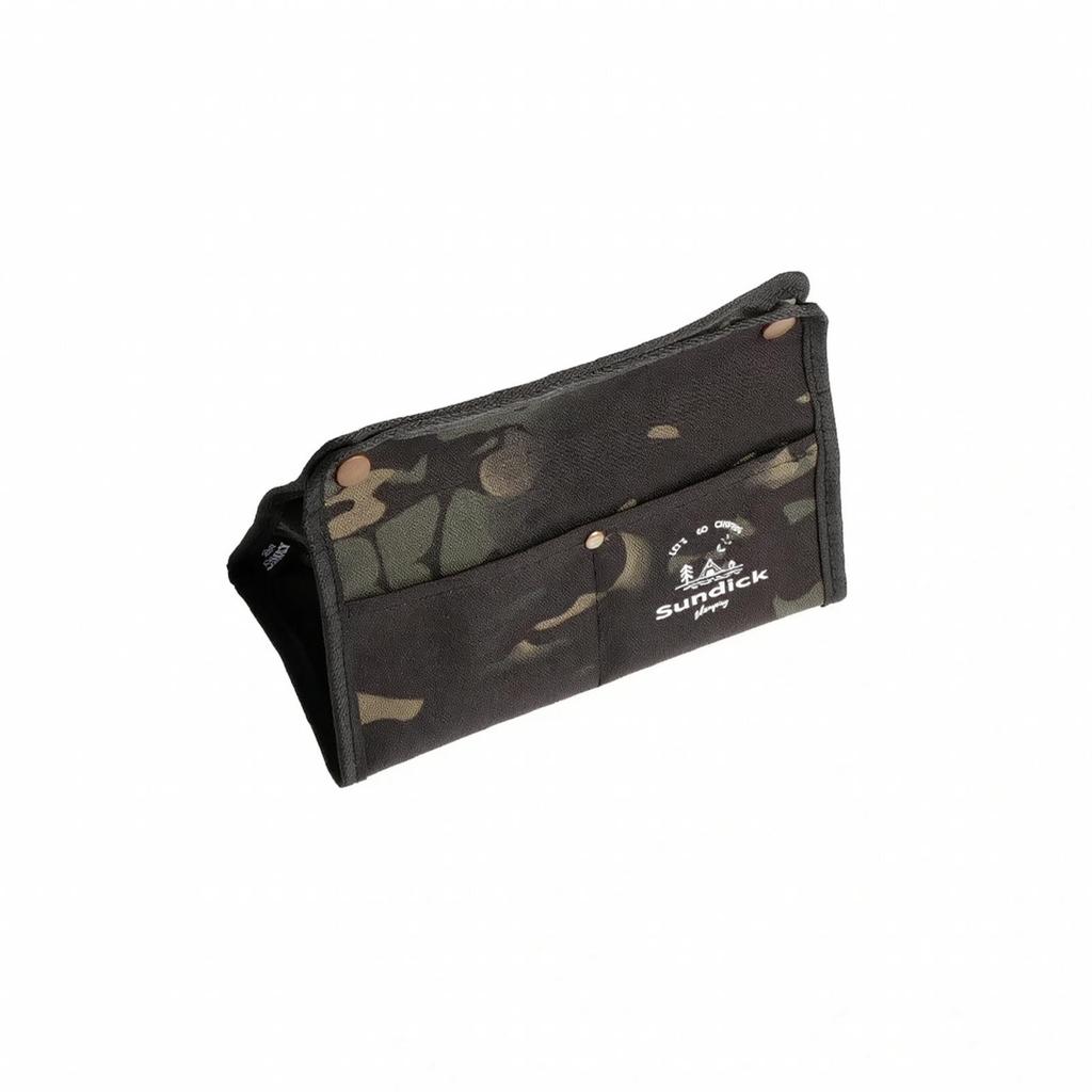 Tissue Storage Pouch with Pockets Compact Organizer Tough for Travel, Travelers