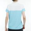 Golfkortärmad polotröja Termisk UV x Blå 1 [New Balance] Dam (KoKaGeMAX Kylning, Skydd, Stretch) / 012-4166507 110_Vit [M]