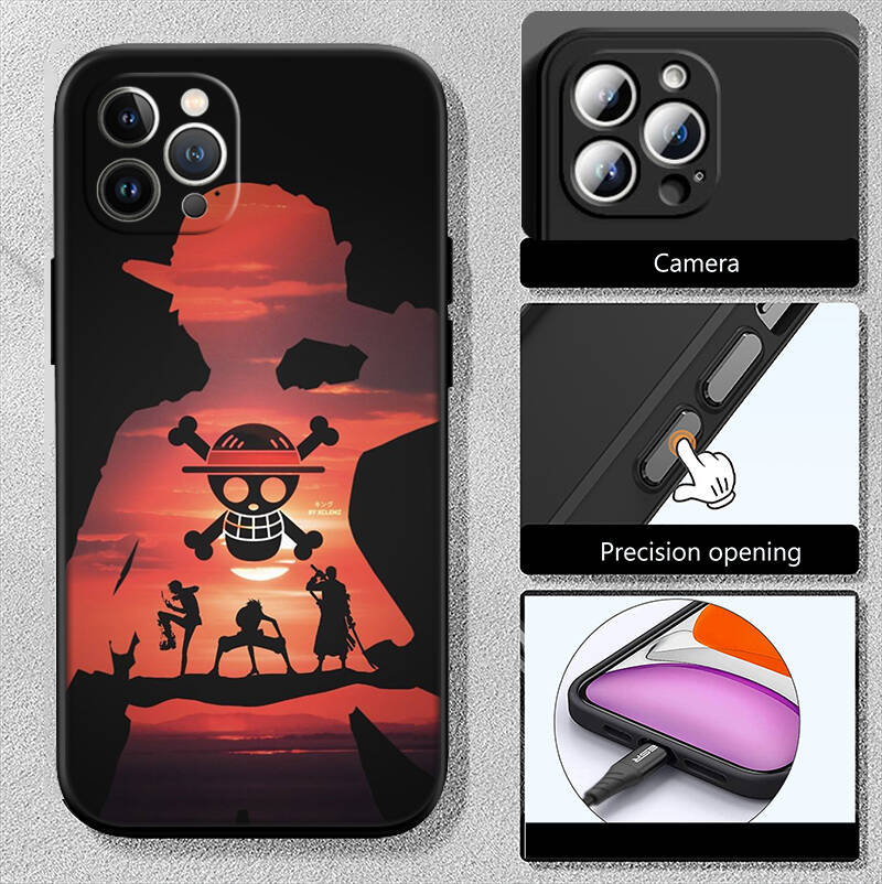 One Piece Luffy Case for Samsung A06 A35 A25 A24 A15 A05S A05 M55 M35 M15 A02 A12 A13 A10 A16 A20 A30 A22 A31 A32 A33 A42 A50