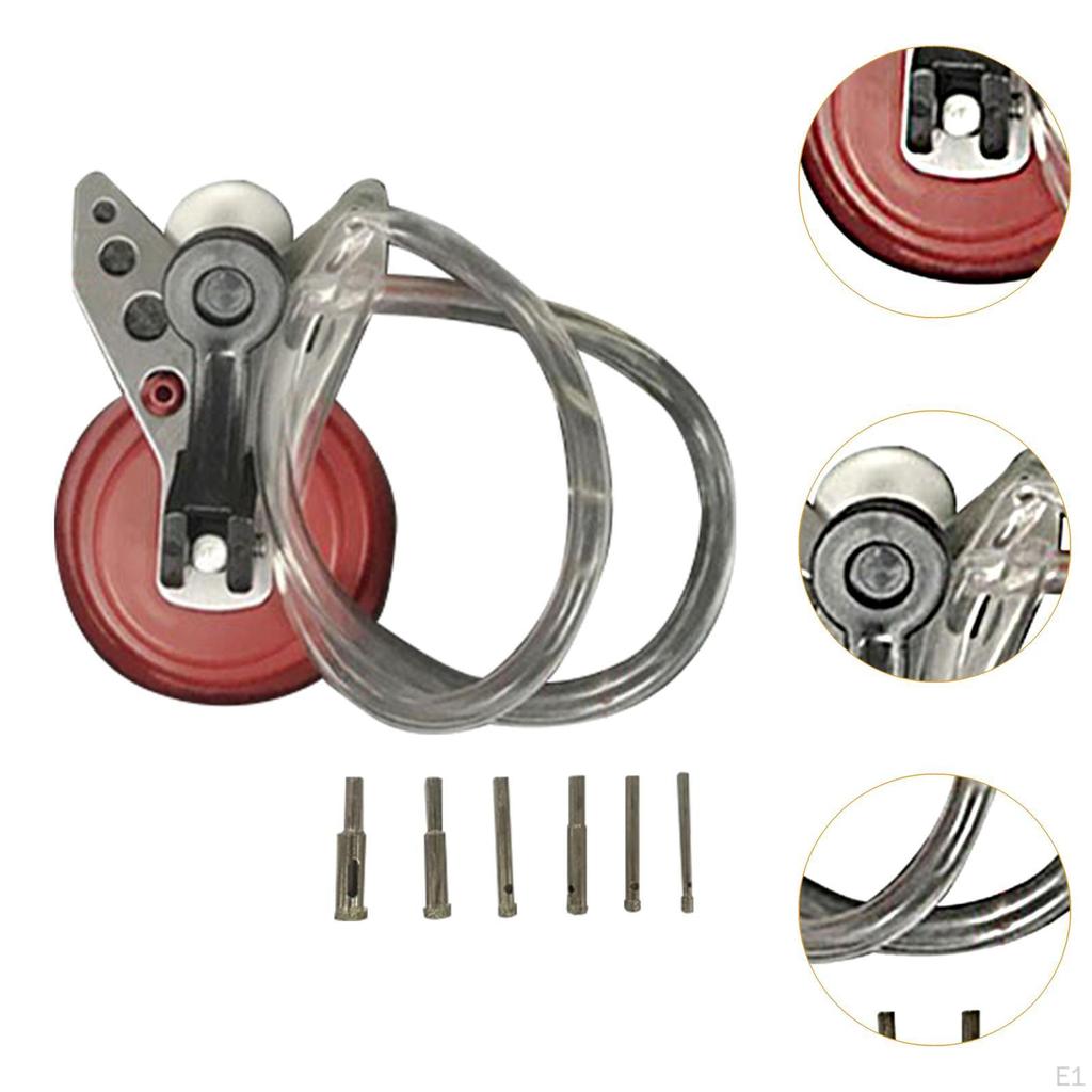 Suction Base Accessory for Tile Glass Openings Locator And Core Bit Guide