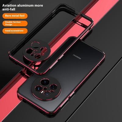 For Huawei Mate 70 Bumper Case Metal Frame Phone Cover with Camera Lens Guard