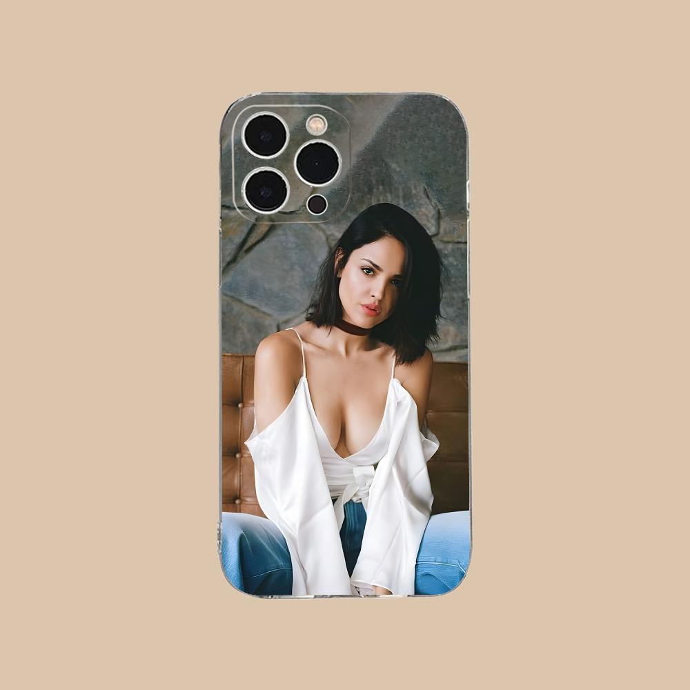 

Модный прозрачный чехол из ТПУ Eiza Gonzalez для iPhone 17 16 15 14 13 12 11 X XR XS Air Pro Max Plus Mini Цветной чехол iPhone XS Max