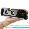 4 In 1 Laser Level Meter Vertical Horizontal Laser Level Measuring Tool  Household