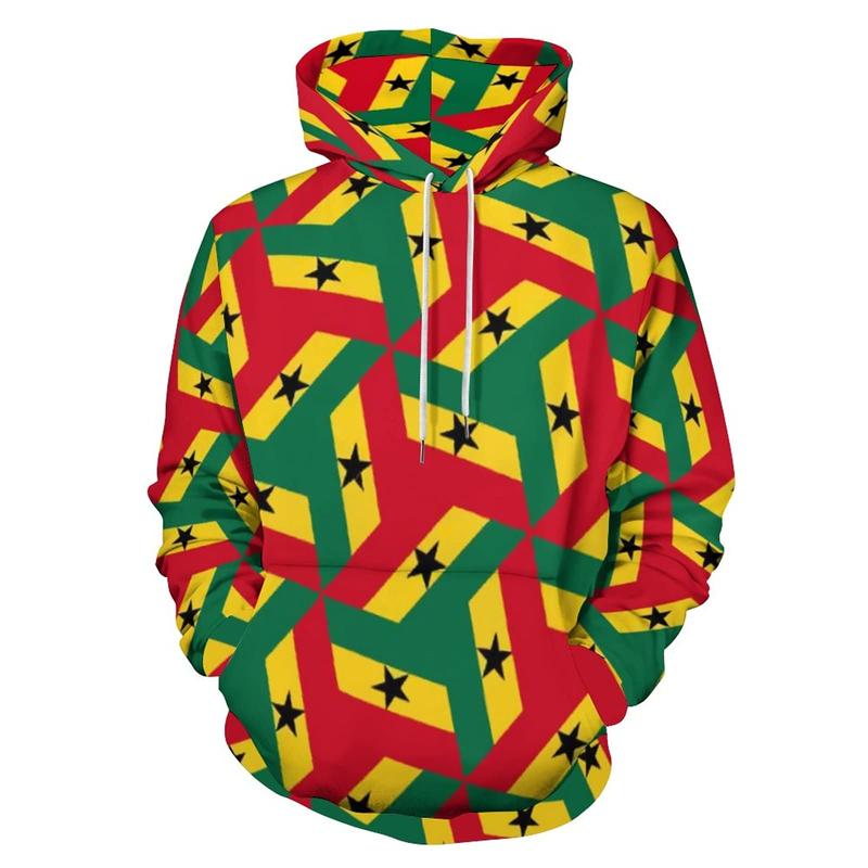 Haiti Nation Flag Men's Women's Sports Hooded Pullover Fashion 3D Print Spring And Autumn Winter Casual Hoodie Loose Sweatshirt