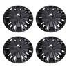 4 STÜCK Radkappe 14 Zoll Stilvolles Clip-On-Design R14 Radnabenabdeckung Ersatz für AX