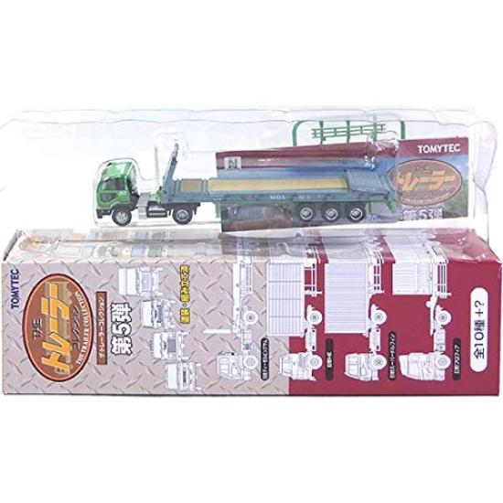 

Tomytec The Trailer Collection 5 Международные контейнерные перевозки Модель Nissan Diesel Big Thumb Flat Rack Mitsui Lines Отдельный предмет [1] 1/150 Том.