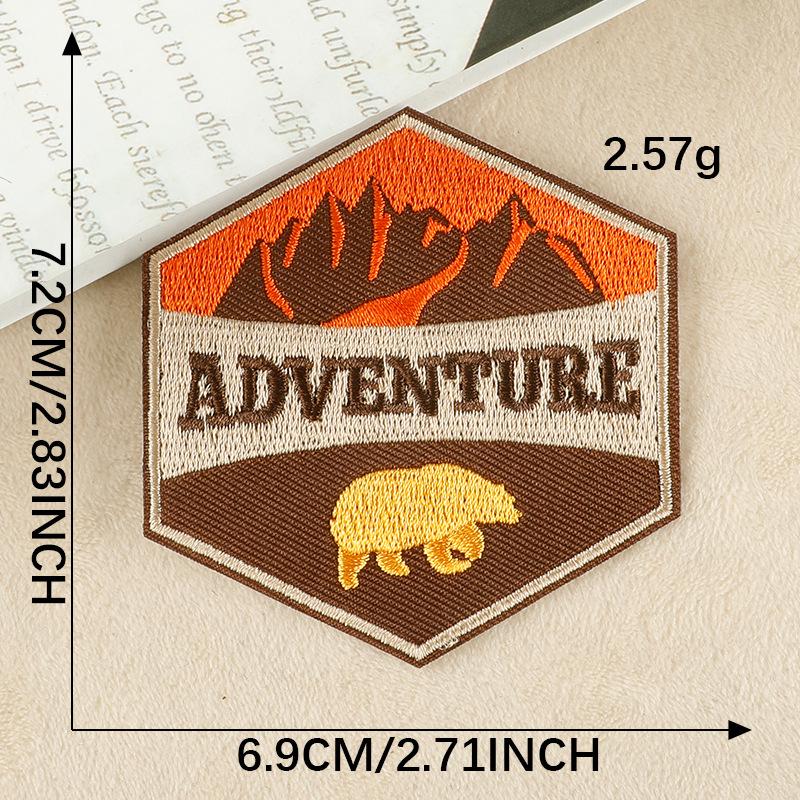 Original Embroidery Patch for Clothing, Hats, & Accessories