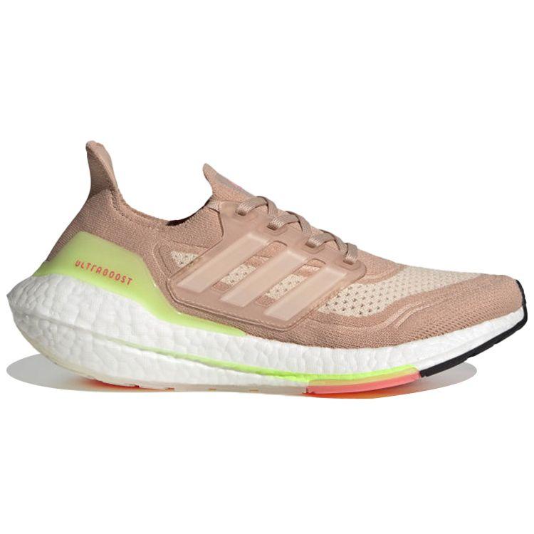 adidas UltraBoost 21 Ash Pearl Halo Ivory Women Sneakers Pink Cloud-White FY0399