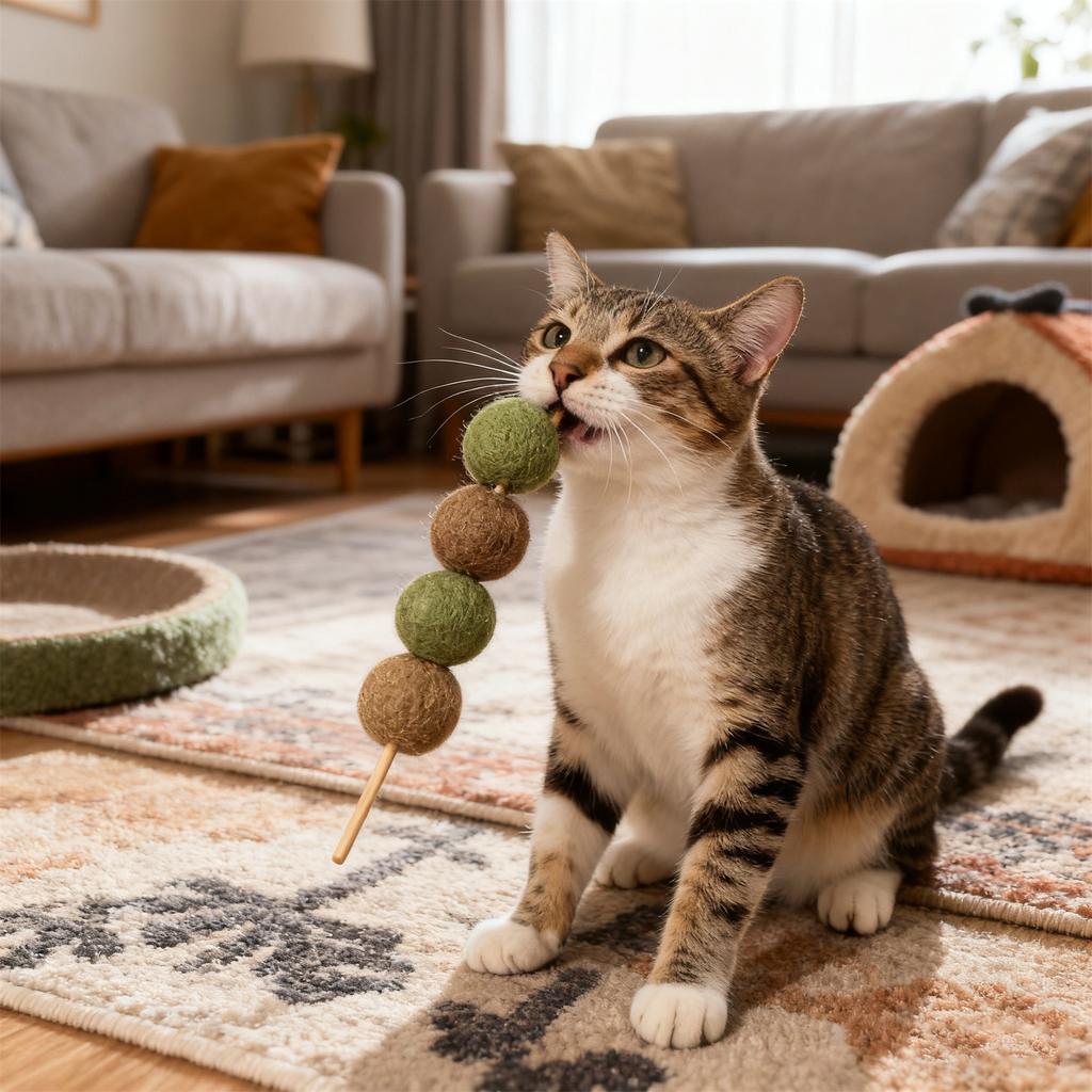 & Silvervine Lollipops Interactive Toy, Toys & Natural Silvervine Sticks for s for s,Indoor Interactive Pet Toys (5Pack)