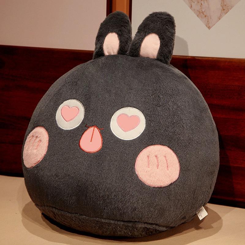 Niedliches weiches niedliches Kaninchen Kissen Plüschtier Puppe Kinder Schlaf beruhigende Puppe Mädchen Geburtstagsgeschenk