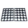 50Pcs Anti Vibration Holder Battery Plastic Holder 4x5 Slots Rechargeable Batteries Stand Rack Storage Bracket