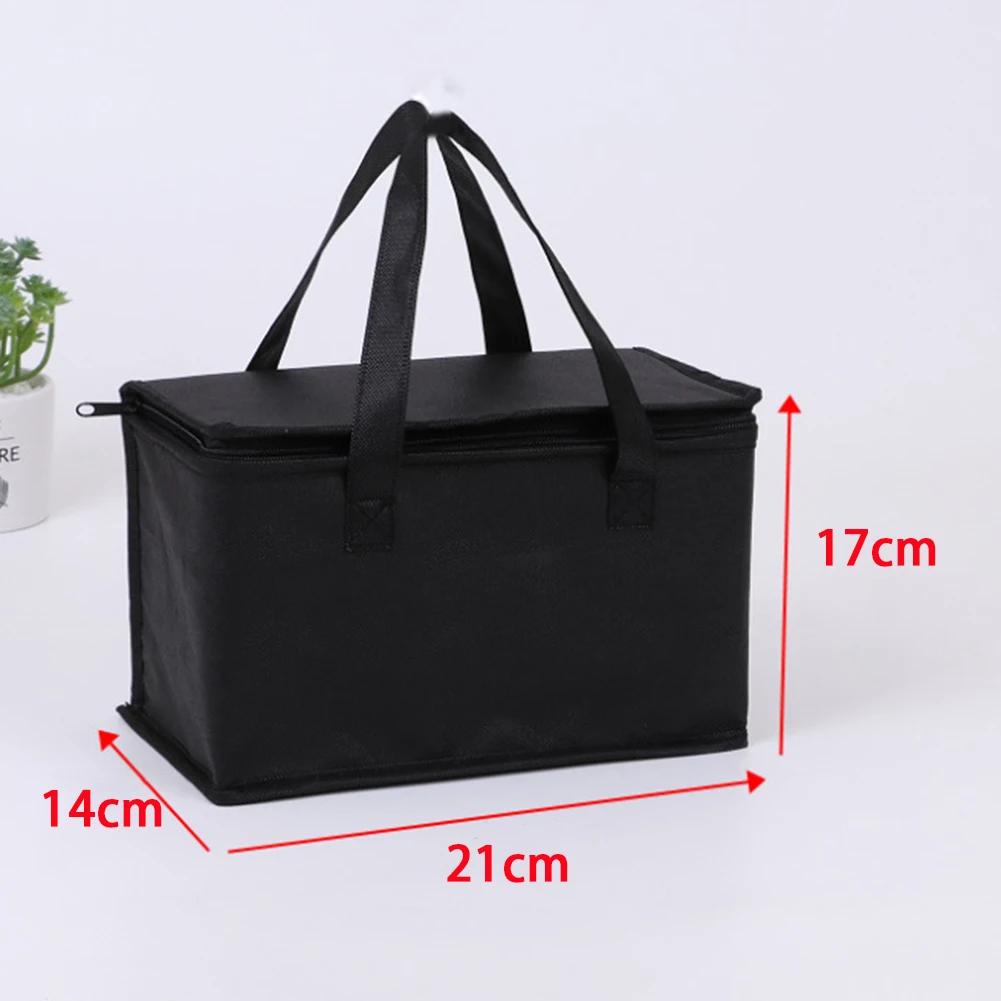 Insulated Thermal Cooler Bag Drink Storage Large Chilled Bags Cool Lunch Foods Lunch Box Zip Picnic Tin Foil Food Panier Repas