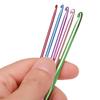 Colorful Knitting Crochet Aluminum Knitting Needle Crochet Needles Crochet Hook Set Sweater Stitch Tool Sewing Accessories