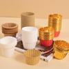 Golden High-Temperature Muffin Paper Cups