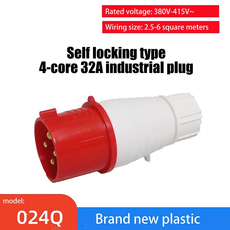 1 Piece 3Pin 4Pin 5Pin Industrial Plug And Socket Waterproof Connector 16A/32A Electrical Connection Wall Mount Socket