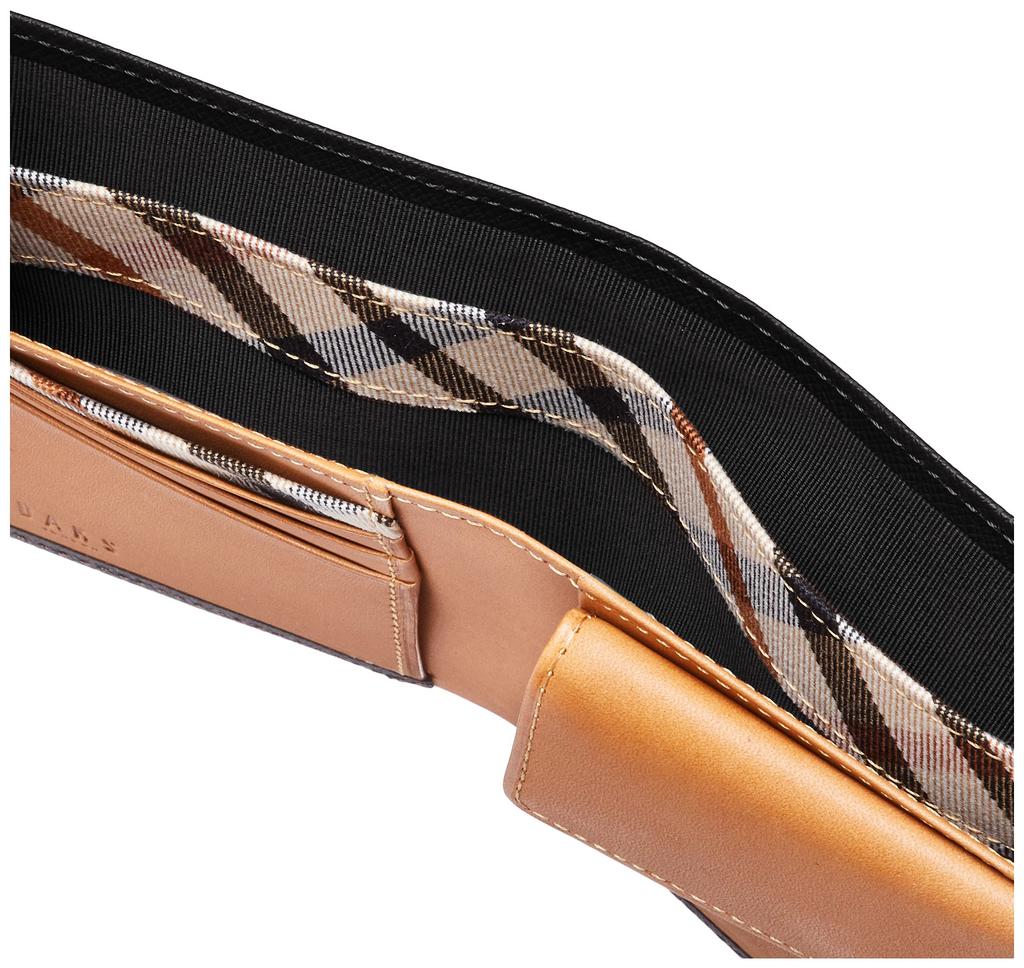 Daks Luster Bifold Wallet, Men's, Black
