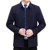Men Jacket Spring Business Jackets Man Autumn Casual Coat Windbreaker Male Trench Coat Solid Turn-down Collar