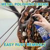 Rust Remover Spray 120ml Fast Acting Heavy Duty Cleaning Metal Rust Dissolver Detailing Cleaner for Automotive Truck RV SUV
