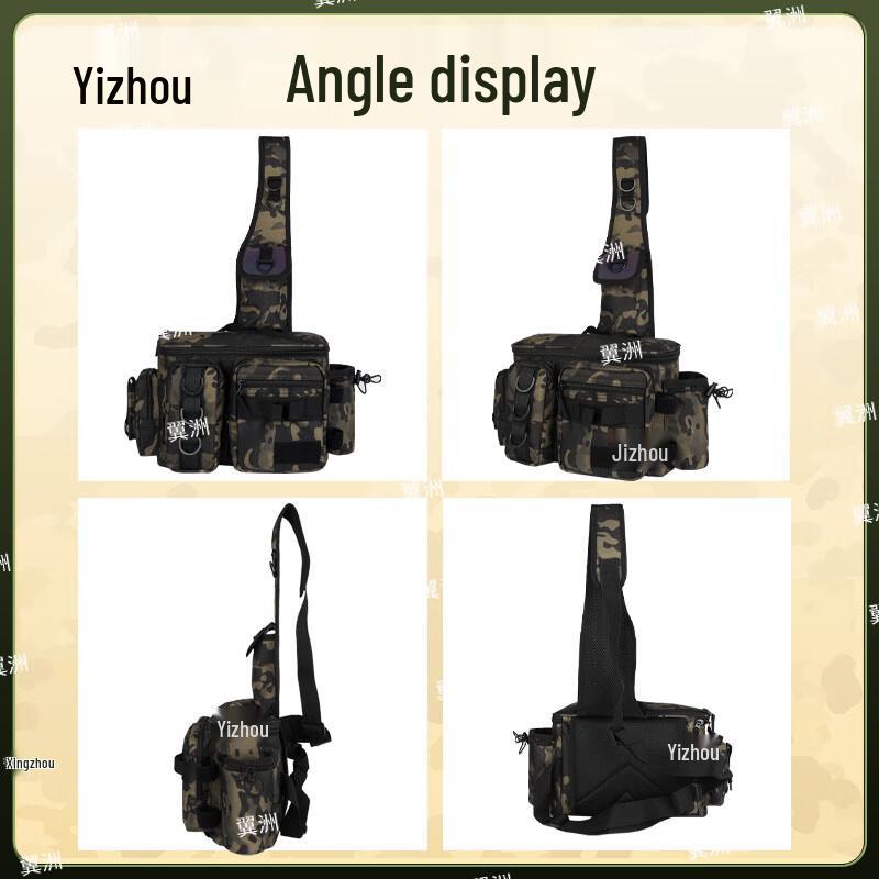 Yizhou Outdoor Waterproof Fishing Lure & Rod Crossbody Bag