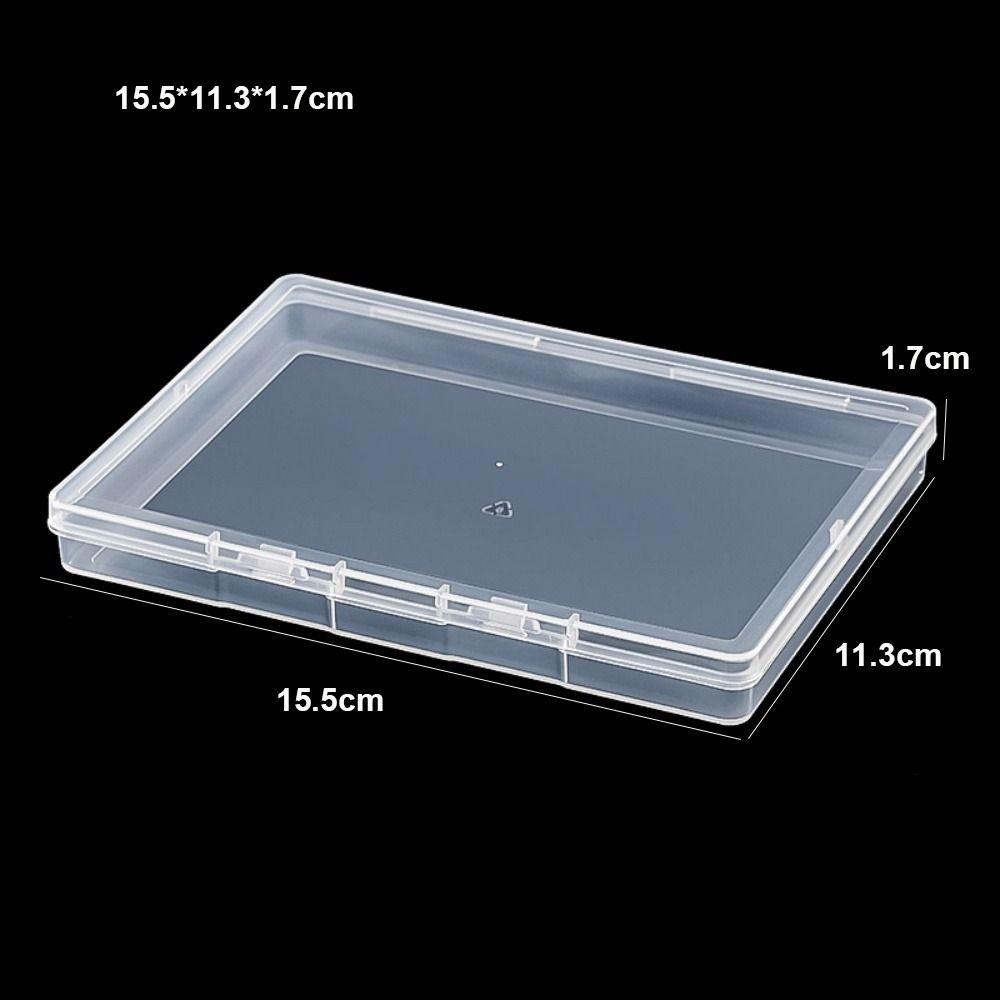 Transparent Jewelry Beads Container Small Items Case Sundries Organizer  Fishing Tools Accessories