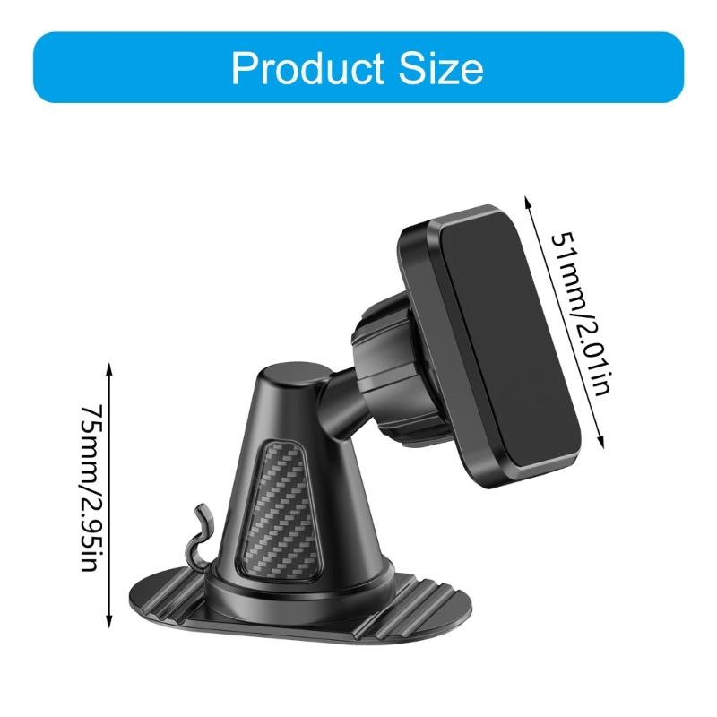 360 Rotatable Magnetic Phone Holder for Car,Holder Mount Dashboard Phone Mount Handsfree Phone Mount