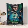 1 peça Cobertor de Flanela Harry Potter Leve Macio Quente Cobertor para Todas as Estações para Sofá, Cama, Viagem, L1028029