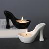 Candlesticks High Heel Candle Holder Home Decors Ceramic Tealights Candle Stand