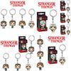 Funko Pop Stranger Things Porte-clés en PVC Pendentif de sac Porte-clés Cadeau de Noël parfait pour les fans !