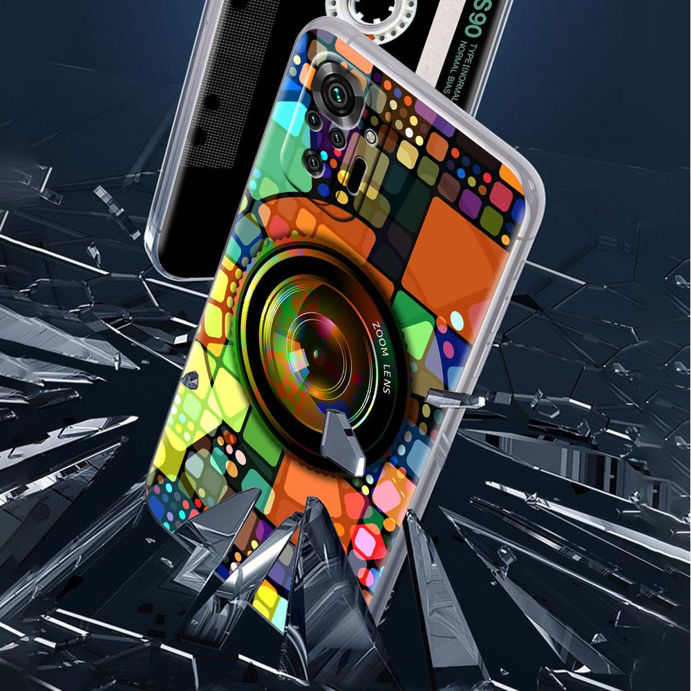 Vintage Kassettenband Retro Stil Hülle Für Xiaomi Redmi Note 11 Pro 10 9 9S 8 8T 7 9A 9C 9T 10 10C K40 Transparent Weiche Handyhülle