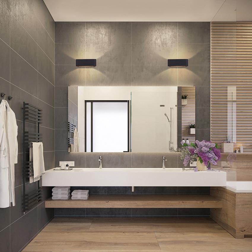 7w LED Wall Lamp IP65 Waterproof Indoor & Outdoor Aluminum Wall Light Surface Mounted Cube LED Garden Porch Light FY-17