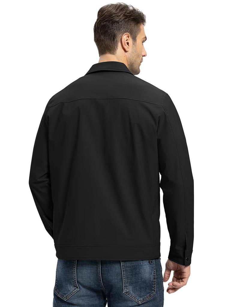 Jumper Outerwear Windproof Jacket Water Repellent Blouson Casual Business Outdoor Jacket Static Care UV Protection Autumn Clothes Spring Winter